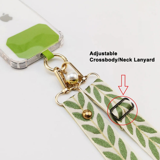 Cordão de celular crossbody ajustável Feminino