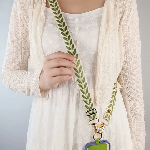 Cordão de celular crossbody ajustável Feminino