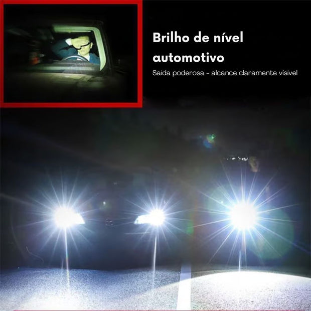 Lanterna Tática UltraPower X Titanium – Potência e Resistência Inigualáveis!