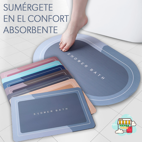 Alfombra de baño - Ultra Absorbente y Antideslizante