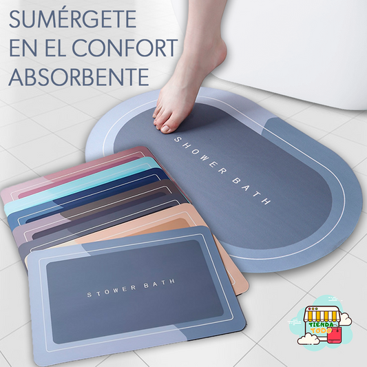 Alfombra de baño - Ultra Absorbente y Antideslizante