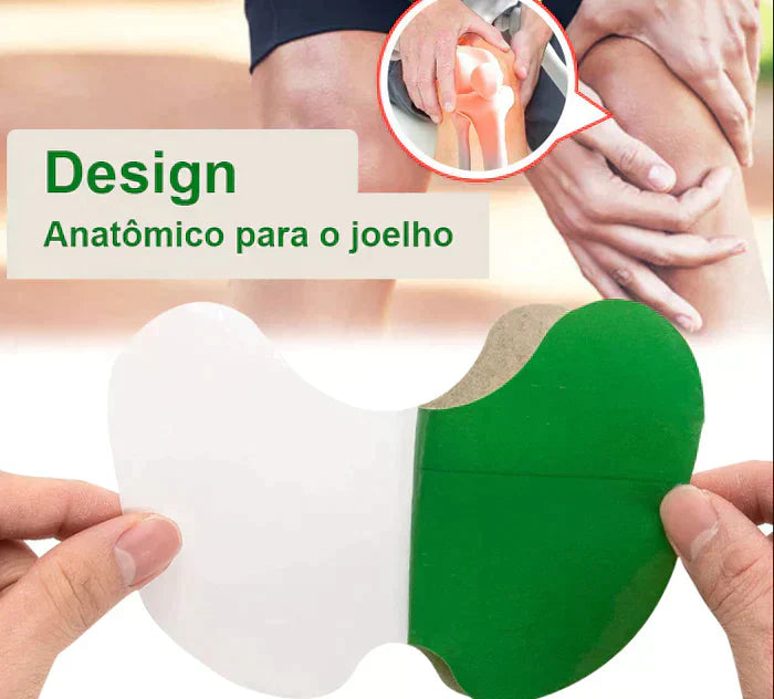 ADESIVOS TERAPÊUTICOS PARA O ALÍVIO DO JOELHO E DAS ARTICULAÇÕES - TERMAKNEE™