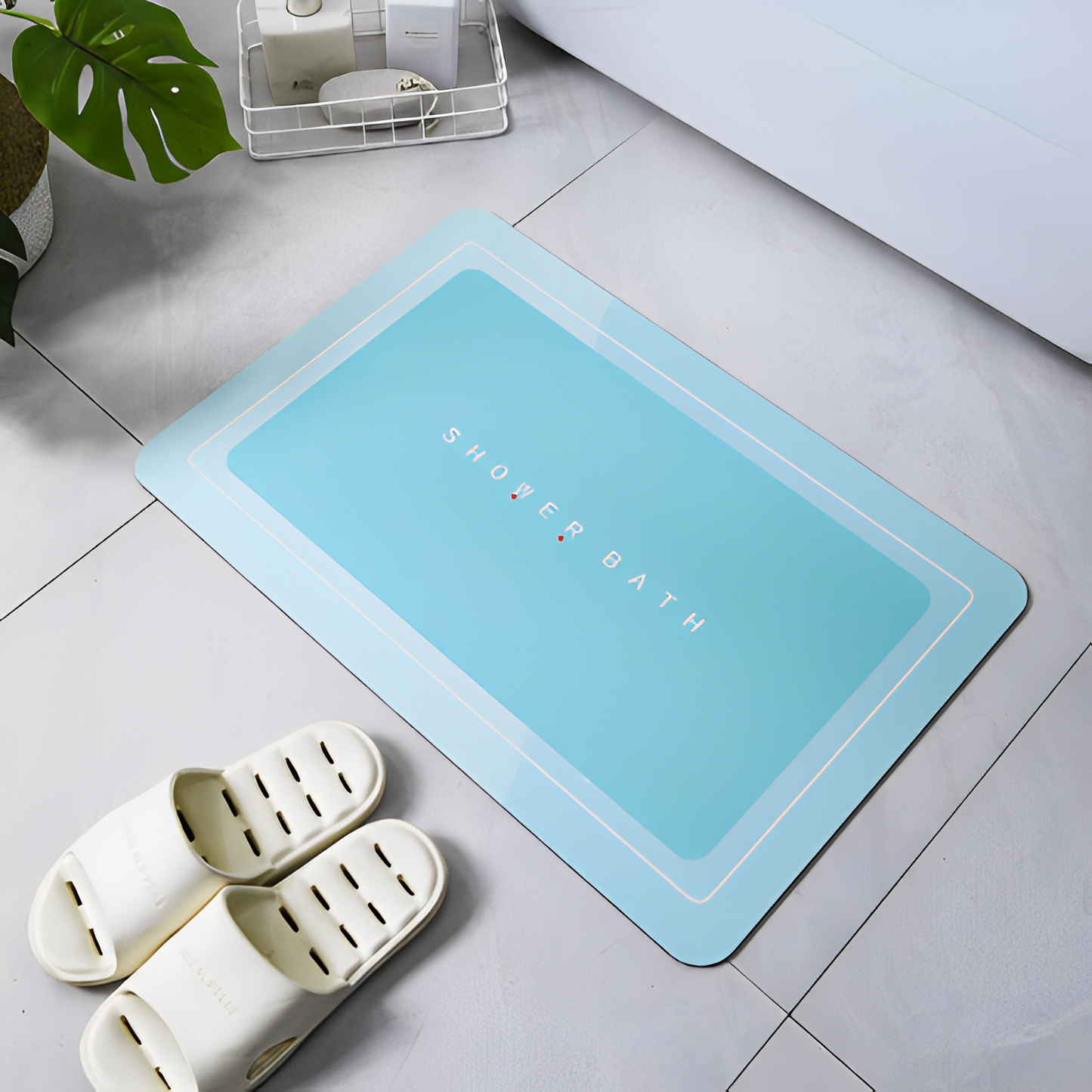 Alfombra de baño - Ultra Absorbente y Antideslizante