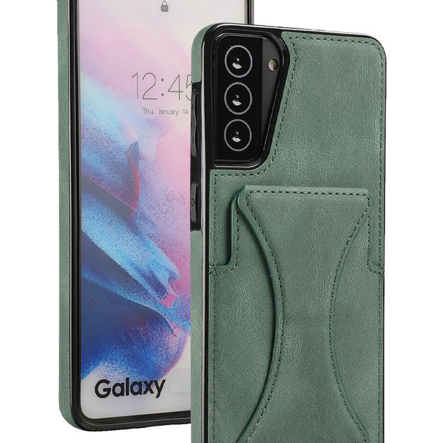 Capa de suporte de slot de cartão de luxo para Samsung