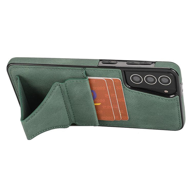 Capa de suporte de slot de cartão de luxo para Samsung