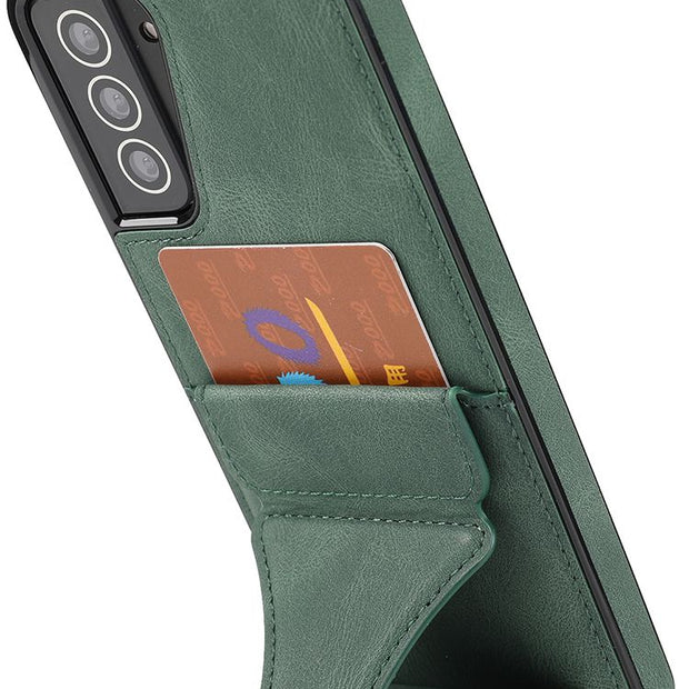 Capa de suporte de slot de cartão de luxo para Samsung
