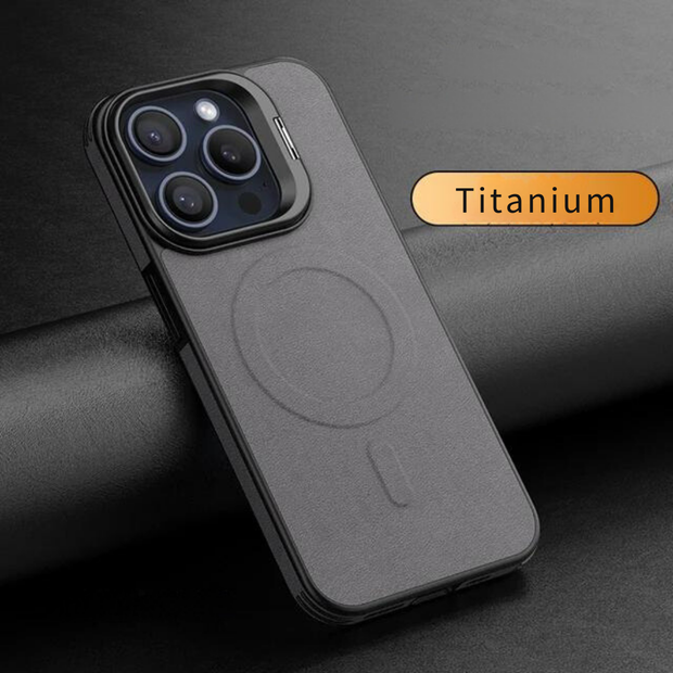 Case Couro Matte Magsafe Iphone