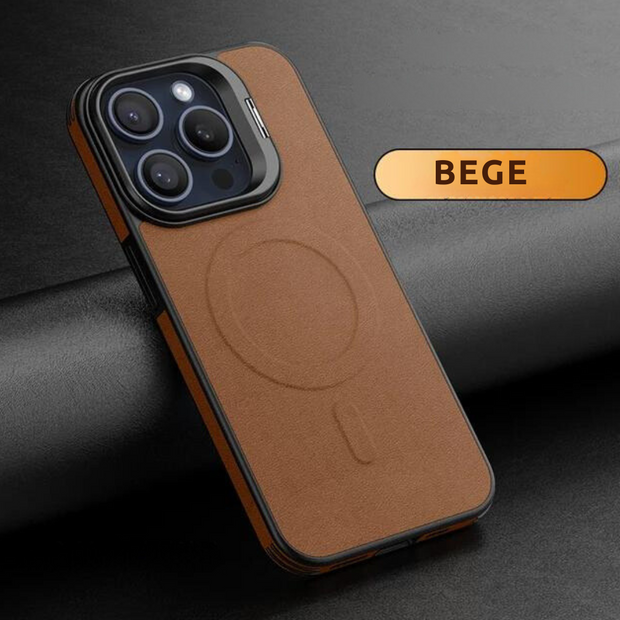 Case Couro Matte Magsafe Iphone