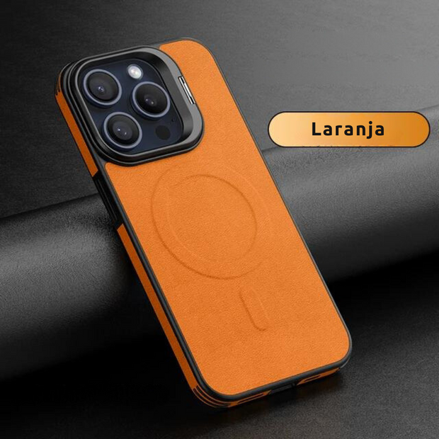 Case Couro Matte Magsafe Iphone