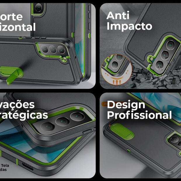 Capa Samsung Anti Impacto com Suporte Horizontal Ultra Proteção - LANÇAMENTO