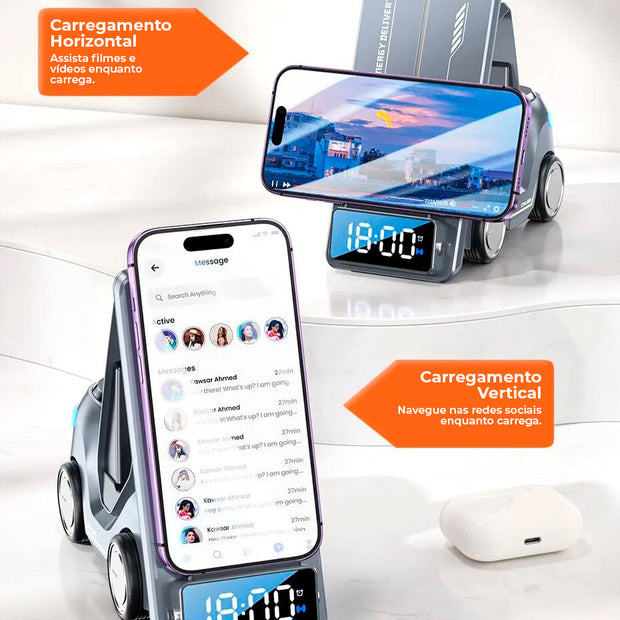 Estação TriCharge Car Style